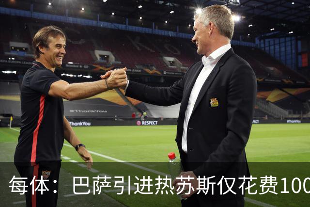 每体：巴萨引进热苏斯仅花费1000万欧元，这笔交易几乎没任何风险
