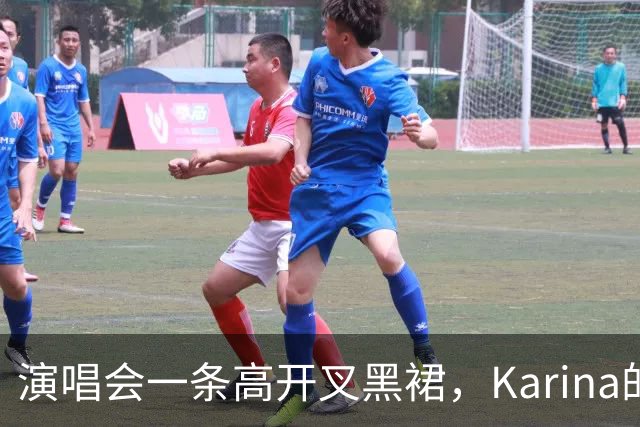 演唱会一条高开叉黑裙，Karina的身材比例让网友集体看呆